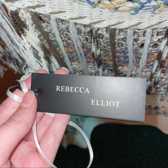 Rebecca Elliot Multi Color Fringe Sweater - Picture 3 of 3